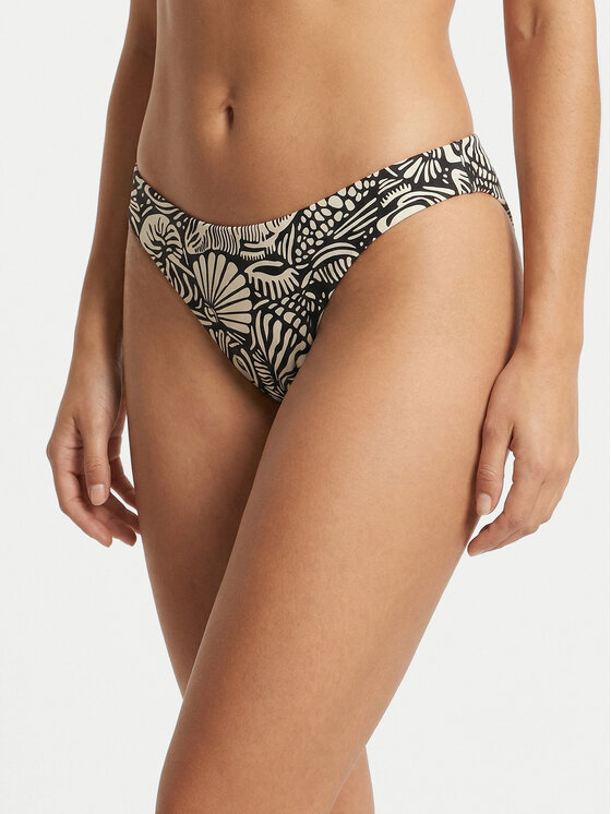 Seafolly Dół od bikini C Shells 40305-328 Czarny