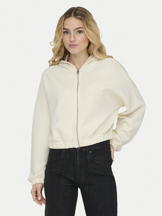 ONLY Bluza Scarlett 15346449 Écru Regular Fit