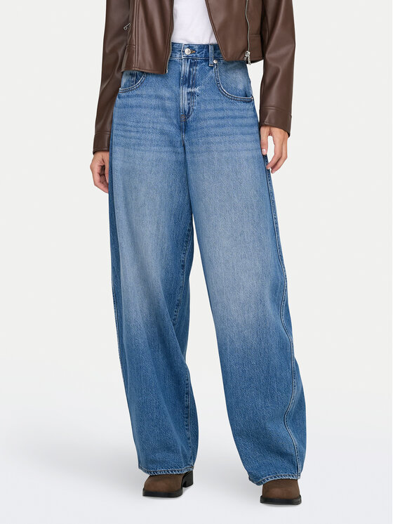 ONLY Jeansy Taylor 15367620 Niebieski Balloon Fit
