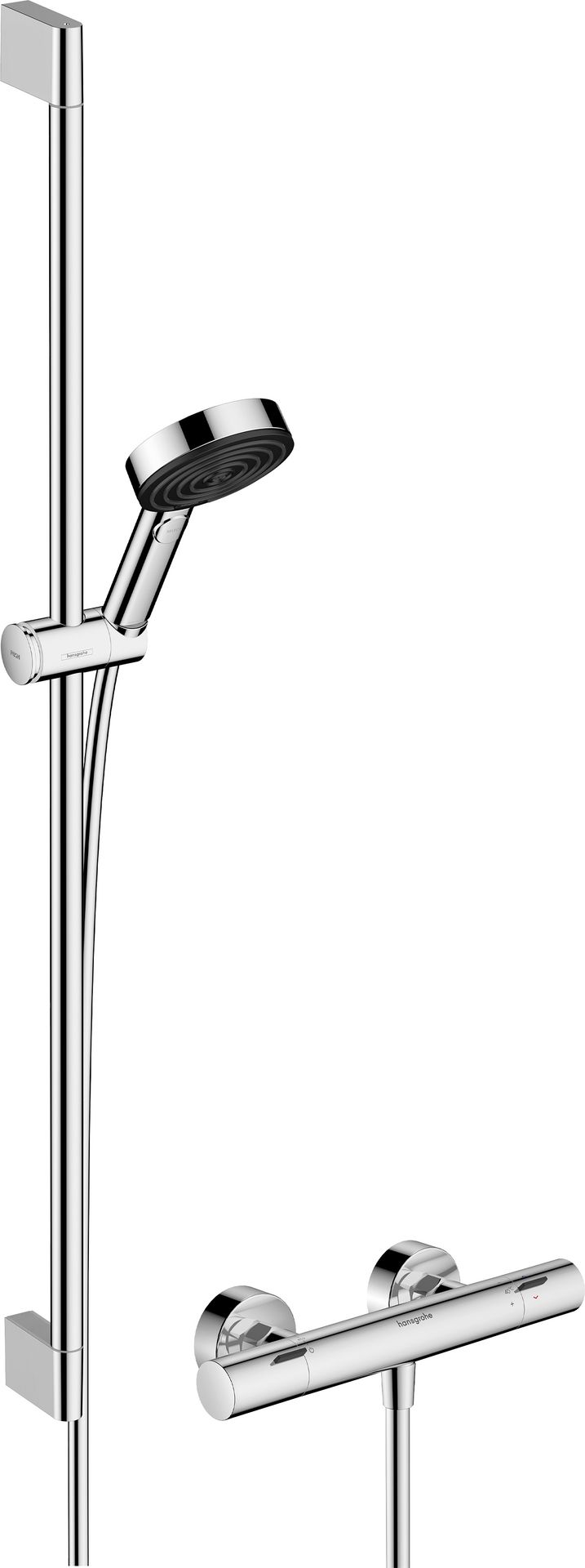 Hansgrohe Pulsify Select S prysznic 105 3jet Relaxation EcoSmart z drążkiem 90 cm 24261000