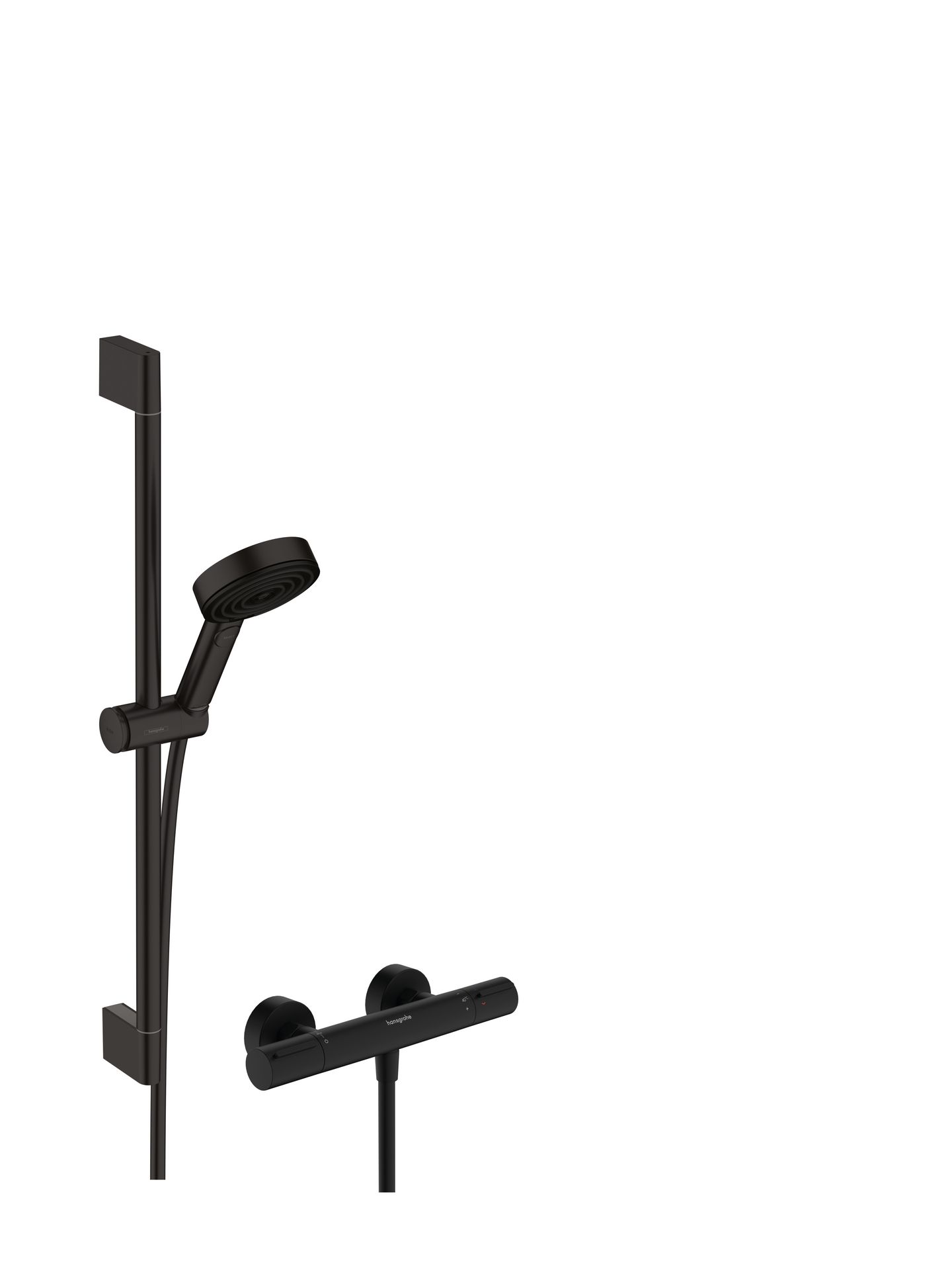 Hansgrohe Pulsify Select S prysznic 105 3jet Relaxation EcoSmart z drążkiem 24272670