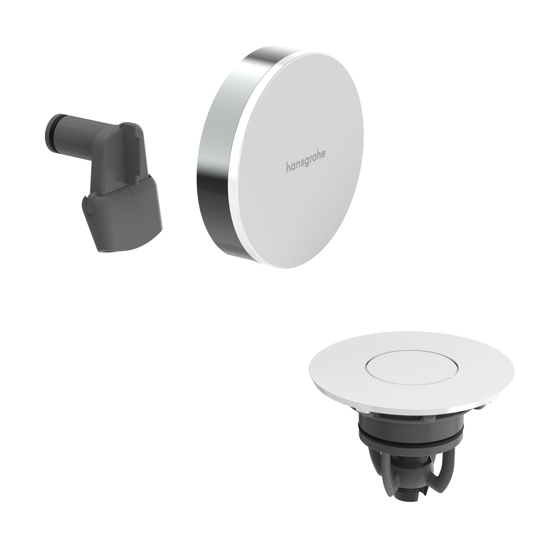 Hansgrohe Exafill Element zewnętrzny do syfonu wannowego z przelewem 58119000