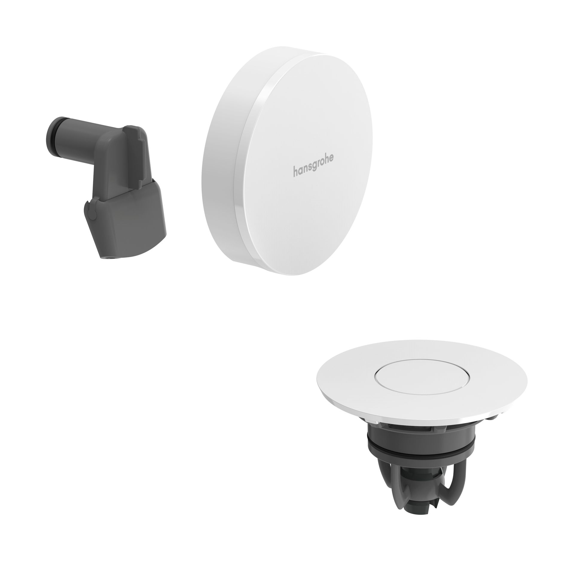 Hansgrohe Exafill Element zewnętrzny do syfonu wannowego z przelewem 58119700