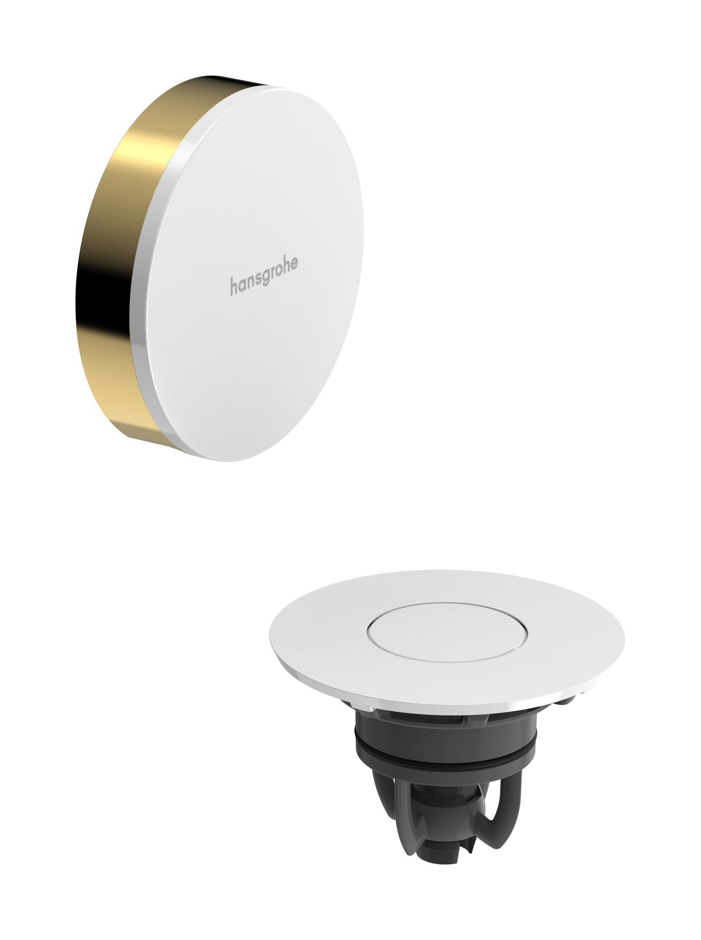 Hansgrohe Flexaplus Element zewnętrzny do syfonu wannowego z przelewem 58187990