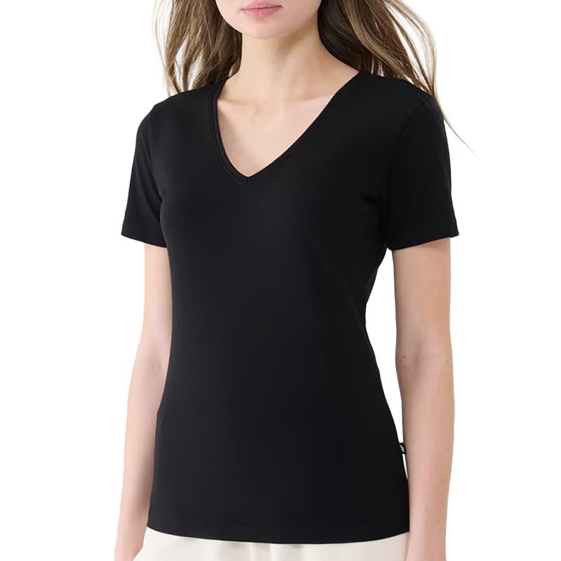 Koszulka damska 4F WSS25TTSHF199020S - czarna