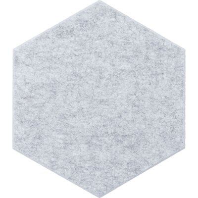 Panel dekoracyjny MULTIDECOR Felly Heksagon 01 40 x 46 cm Szary (2 szt.)