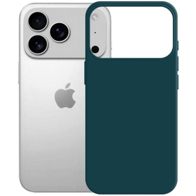 Etui 3MK Silicone Guardx do Apple iPhone 17 Pro Max Ciemnozielony
