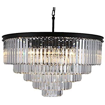 Hereford Fall XL - żyrandol kryształowy 80cm