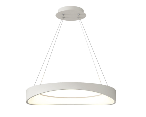 Circulo - Nowoczesna Lampa Ring LED Biały 52 cm