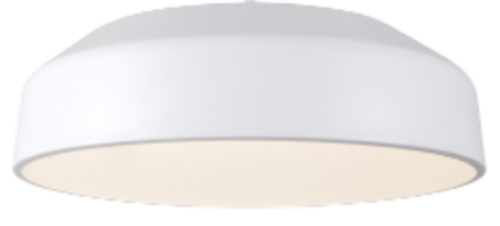 Cagliari - Lampa Sufitowa Plafon 40cm 30W, LED Biały