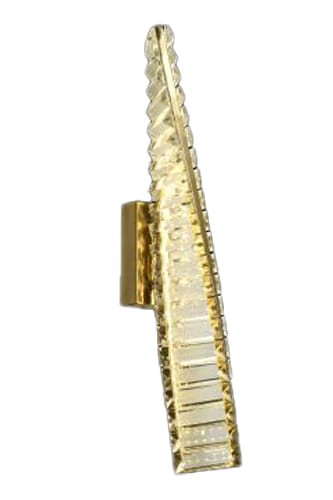 Bohemia - kinkiet kryształowy LED 50 cm złoty