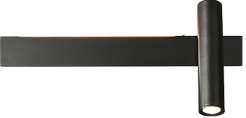 Barra - Stylowy Nowoczesny Kinkiet LED Czarny 30 cm - Prawy