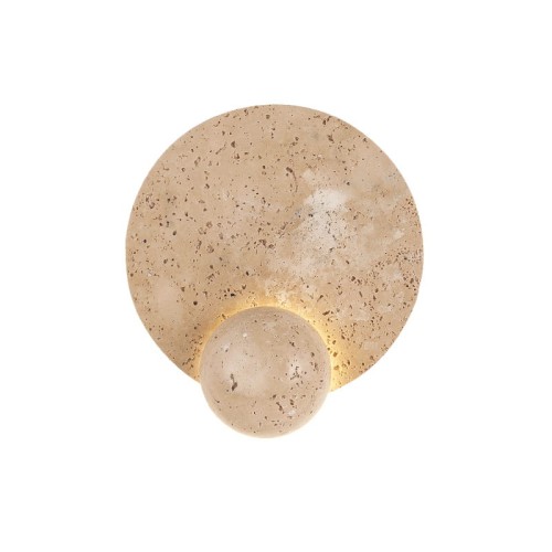 Travertino – kinkiet ścienny LED – kamień naturalny, trawertyn,4W, 3000K