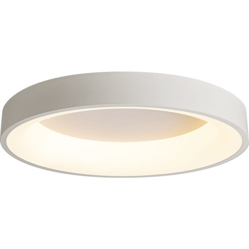 Simpla - plafon sufitowy 38 cm okrągły LED 12W lampa natynkowa biały