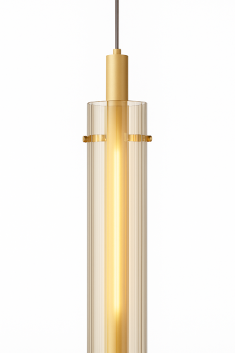 Selena – Nowoczesna Lampa Wisząca złoty mosiądz