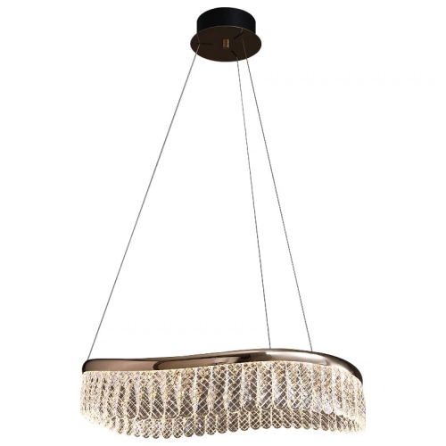 Marsille 80 Lampa Wisząca 80cm 30W LED Złoty 3000K-6000K Nowoczesna ring