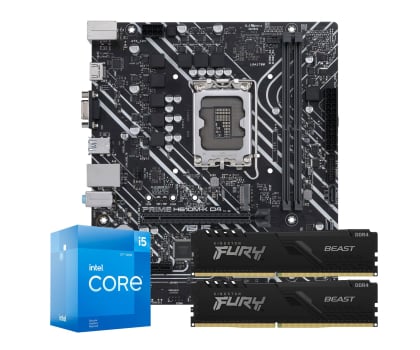 Polecany zestaw i5-12400F+16GB 2x8GB 3200 CL16+PRIME H610M-K DDR4