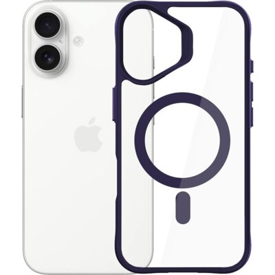 Etui 3MK Satin Guardx MagCase do Apple iPhone 17 Przezroczysto-fioletowy