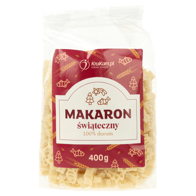Makaron 100% durum świąteczny 400g