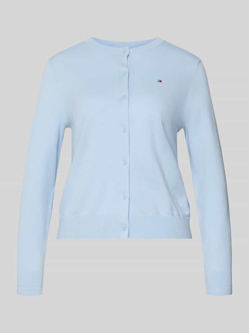 Kurtka z dzianiny o kroju regular fit z mieszanki bawełny