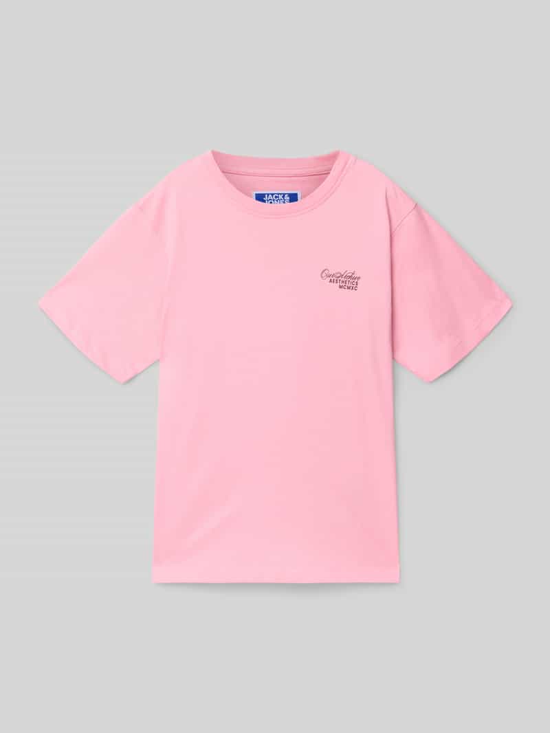 T-shirt z nadrukiem z logo model ‘ROAR’