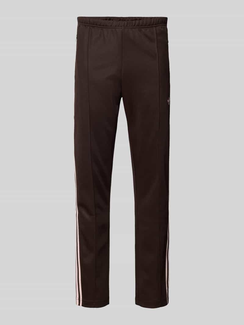 Spodnie dresowe z elastycznym ściągaczem