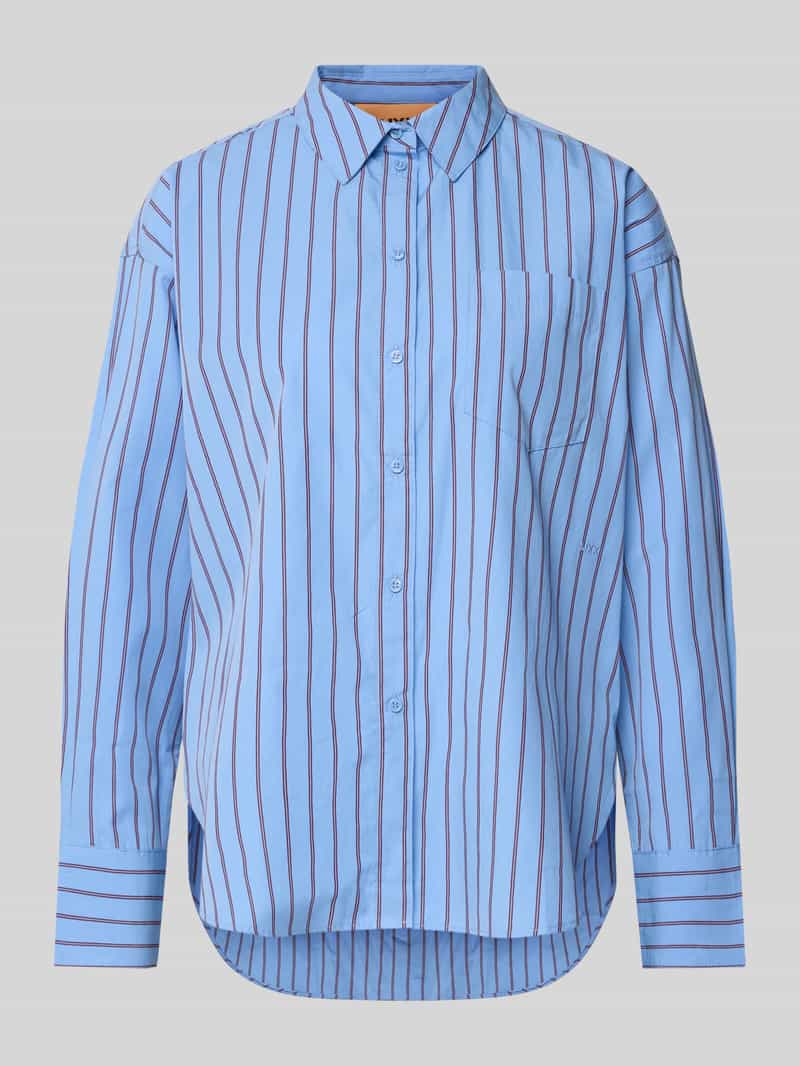 Bluzka koszulowa z listwą guzikową model ‘JAMIE’