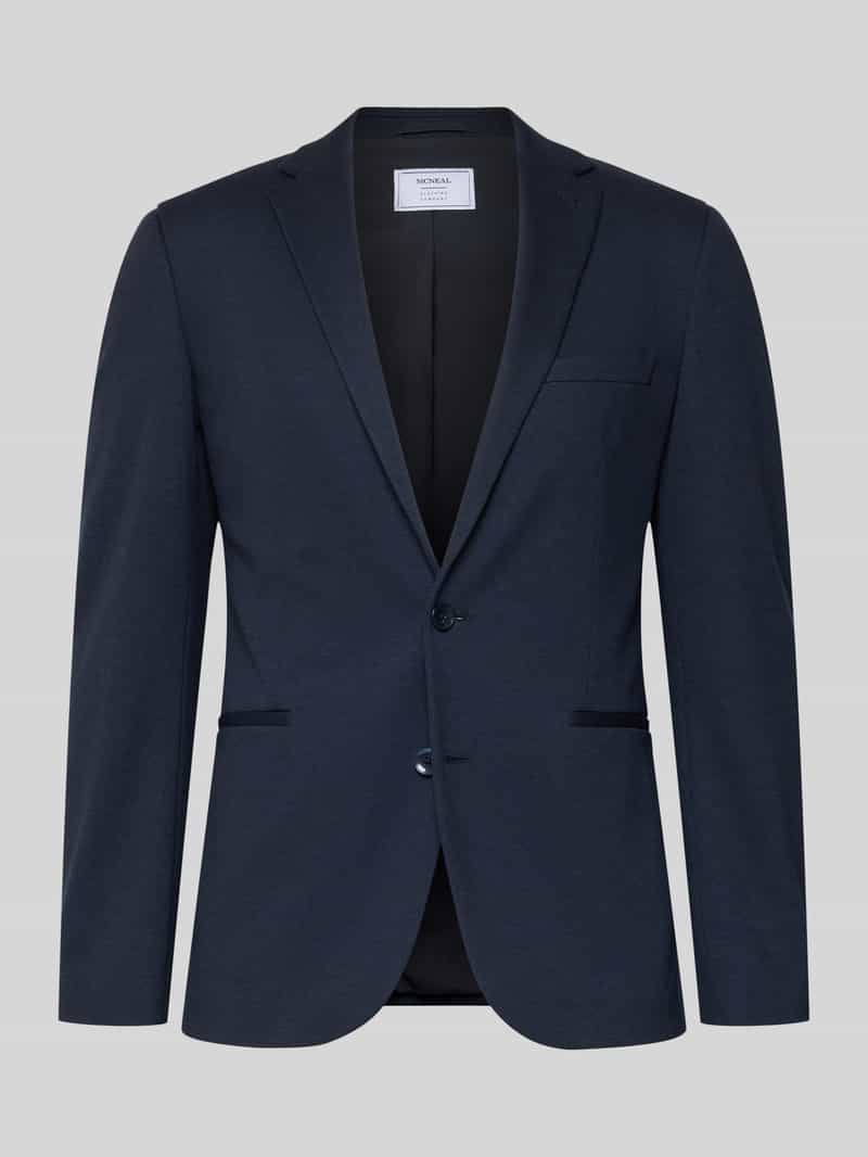 Marynarka na 2 guziki z kołnierzem z połami