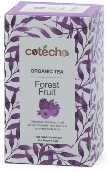 Herbata czarna Cotecho Organic Black Tea Forest Fruit 20x1,5g