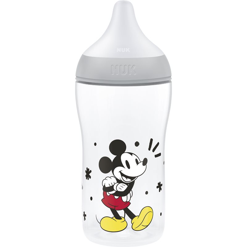 NUK Perfect Match Disney butelka z regulacją temperatury Mickey 3m+ 260 ml