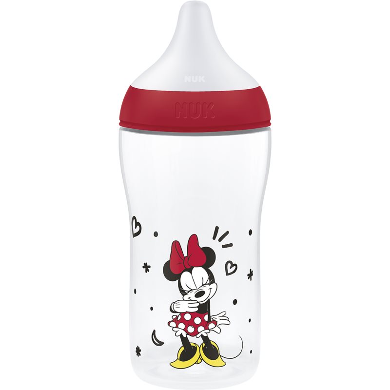 NUK Perfect Match Disney butelka z regulacją temperatury Minnie 3m+ 260 ml