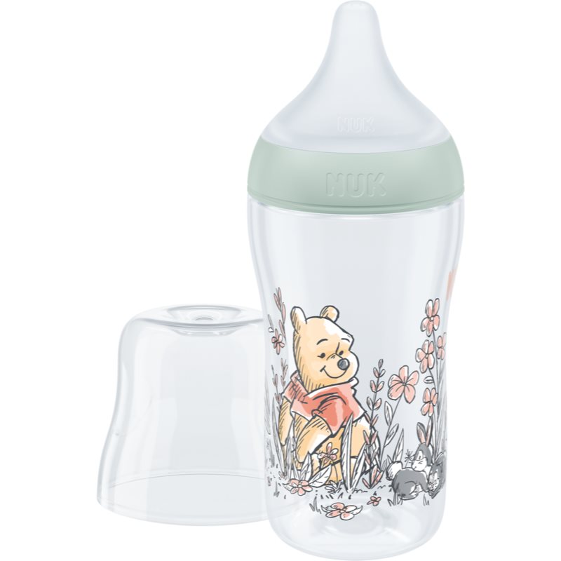 NUK Perfect Match Disney butelka z regulacją temperatury Winnie the Pooh 3m+ 260 ml
