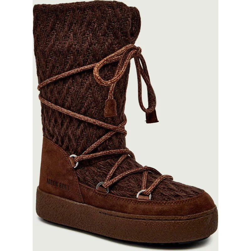 Moon Boot Śniegowce LTRACK Moon Boot x Guest In Residence zamsz