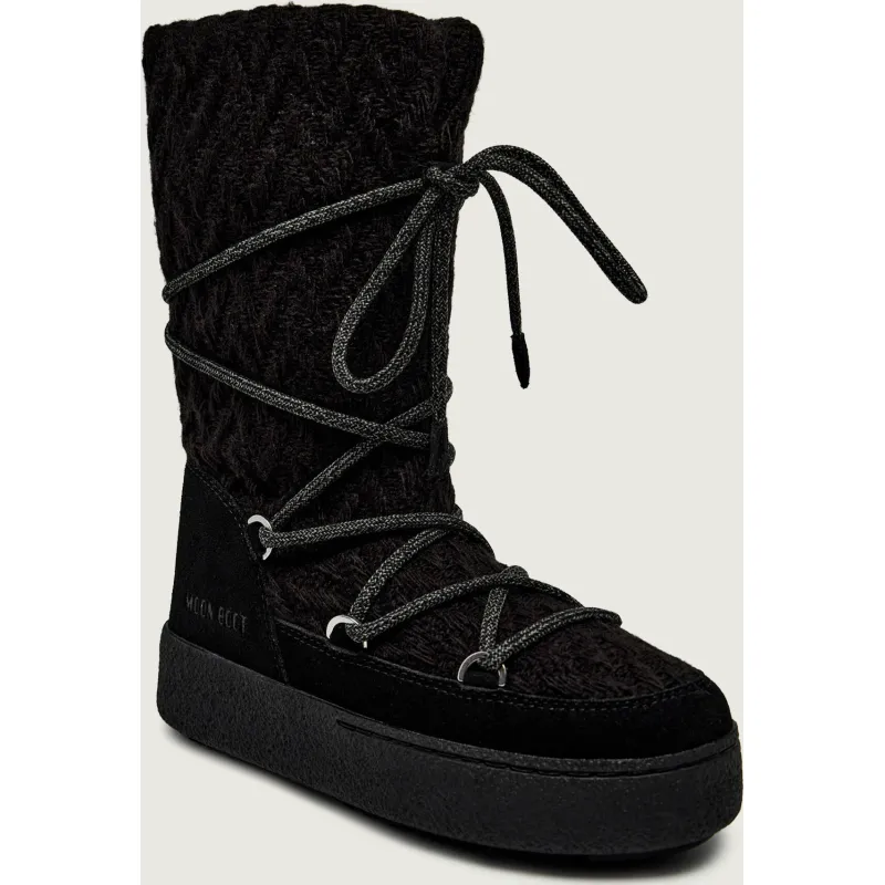 Moon Boot Śniegowce LTRACK Moon Boot x Guest In Residence zamsz