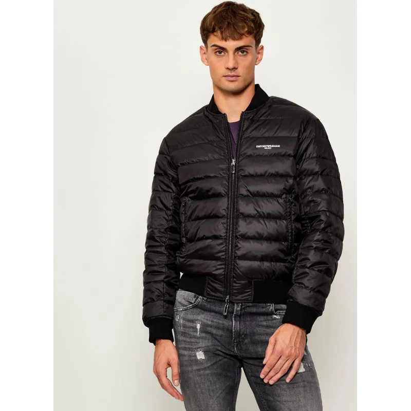 Emporio Armani Puchowa dwustronna kurtka bomber | Regular Fit