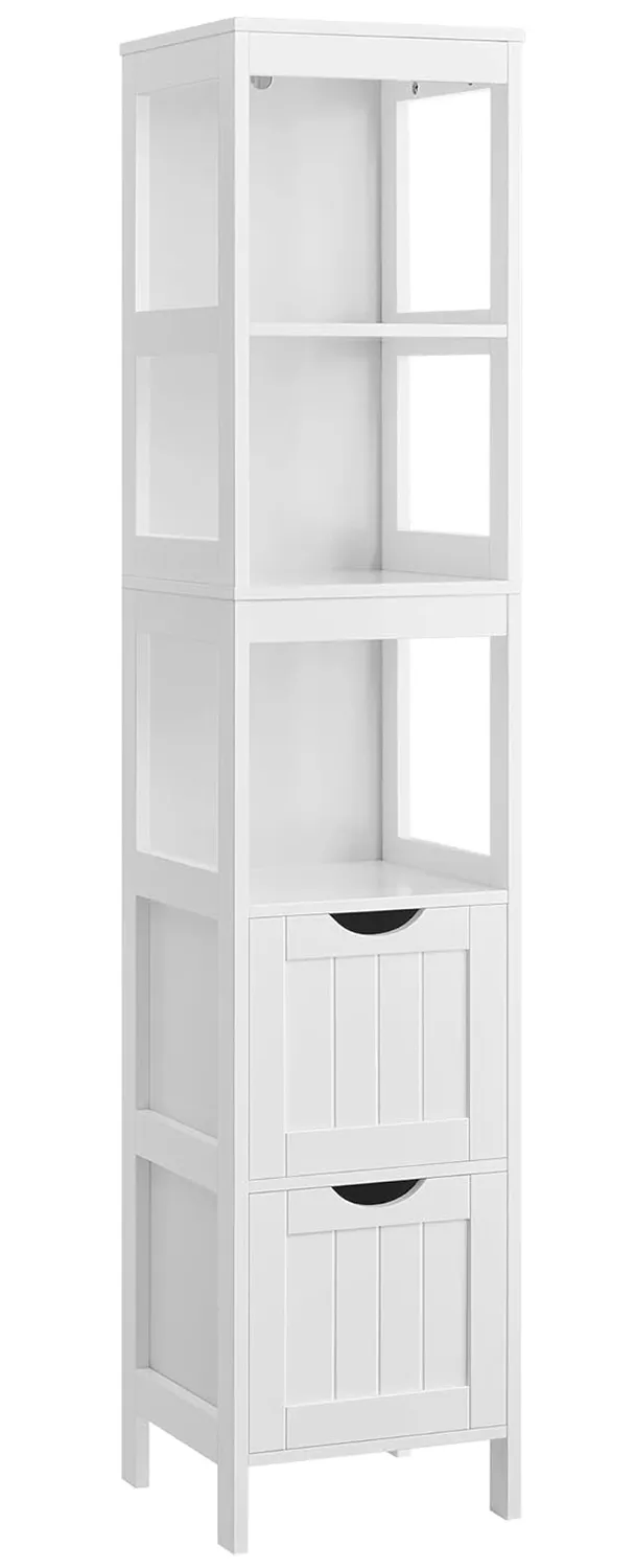 Biała szafka łazienkowa na nóżkach A2-Z64