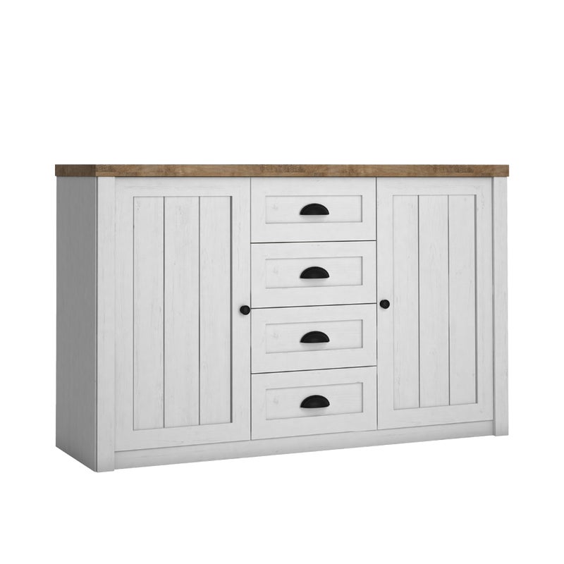 Komoda Calio z szufladami 130 x 43 x 80 cm