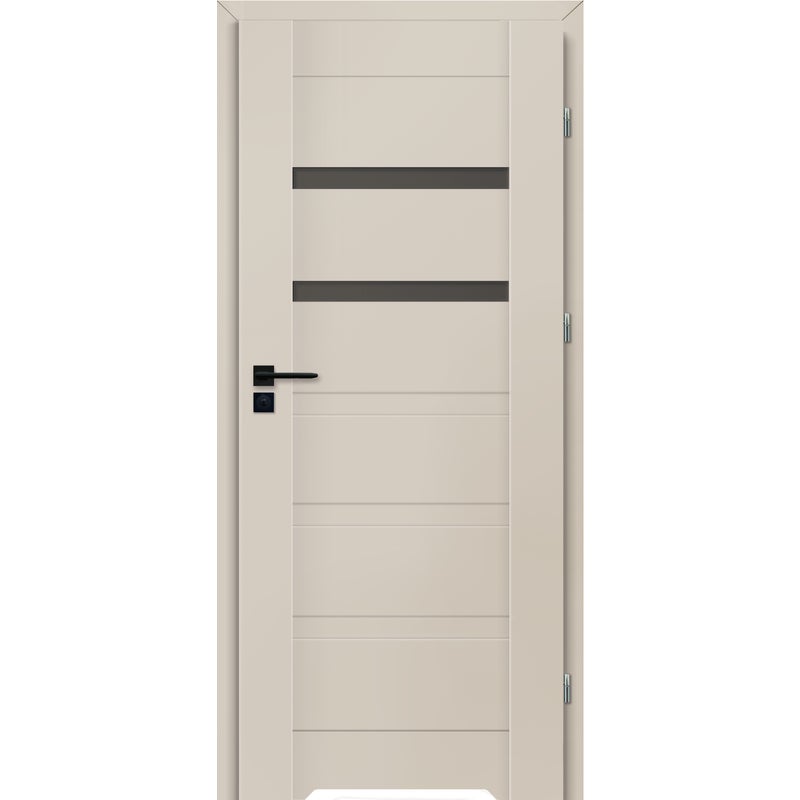 Artens Drzwi wewnętrzne łazienkowe 90 prawe kaszmir Elmo Nero