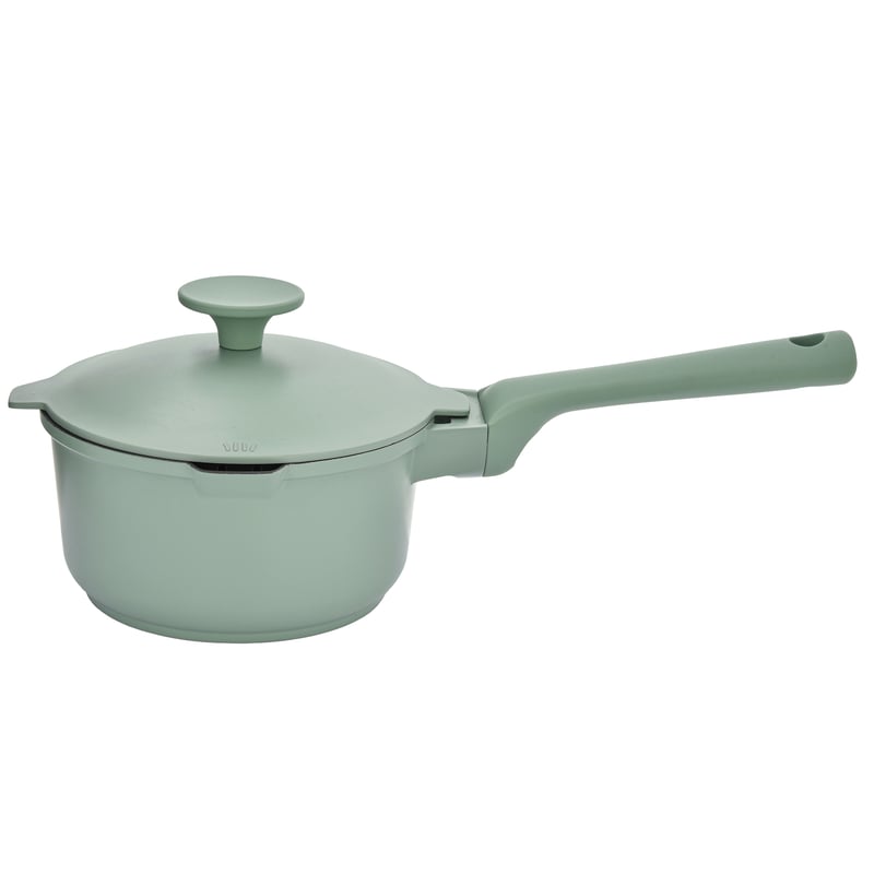 Garnek z powłoką Qualum Basic z pokrywką Fern 16 cm Ambition