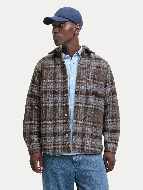 Jack & Jones Kurtka przejściowa Denver 12293835 Brązowy Loose Fit