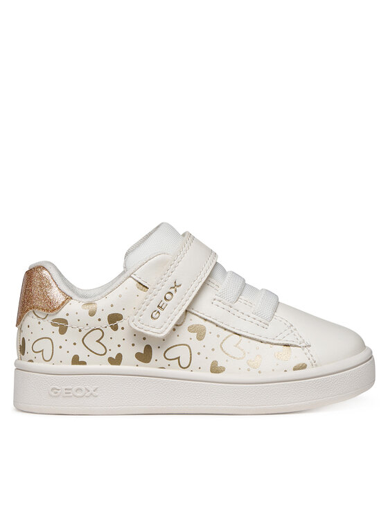 Geox Sneakersy B Eclyper Girl B455MA 0BCKC C1R2L Biały