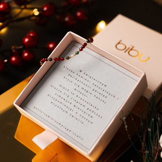 Bransoletka kamienie naturalne