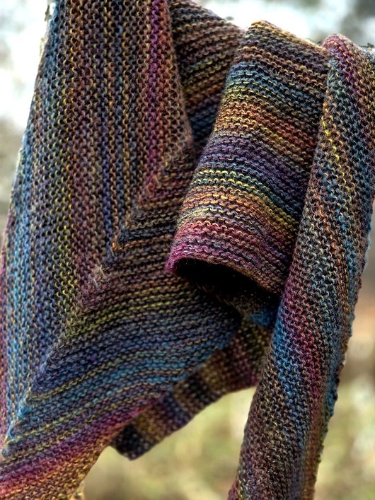 Pełna jesieni / chusta strzałka