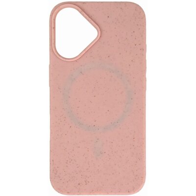 Etui HURTEL Multiple Color Wheat Bran Case MagSafe do Apple iPhone 16 Różowy