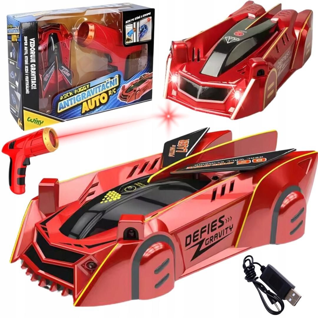 Samochód jeżdżący po ścianach Rc - model lub pojazd