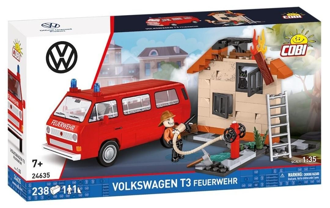 Volkswagen T3 Feuerwehr - klocki