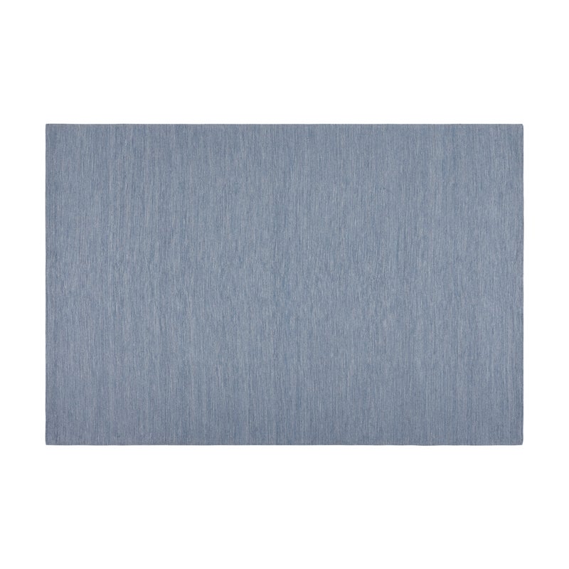 Dywan Nordic Dark Blue 80X120 cm – Wełna, Ręcznie Wykonany, Antypoślizgowy, Styl Nowoczesny i Ekologiczny