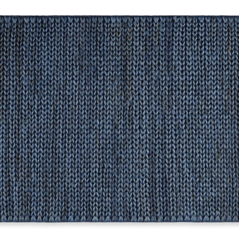 NIEBIESKI DYWANIK JUTOWY 200X300CM
