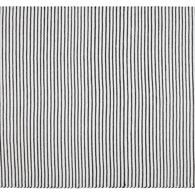 Dywan z PVC Czarny-Biały 200X300 cm – Ręcznie wykonany, Ekologiczny, Do wnętrz i na zewnątrz, Zmywalny i Wodoodporny
