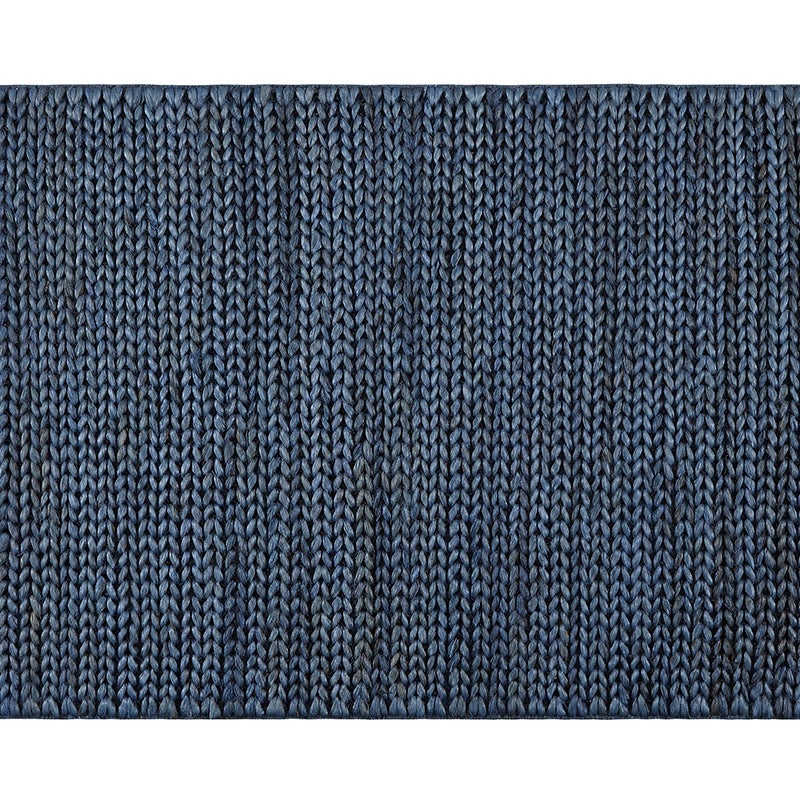NIEBIESKI DYWANIK JUTOWY 160X230CM
